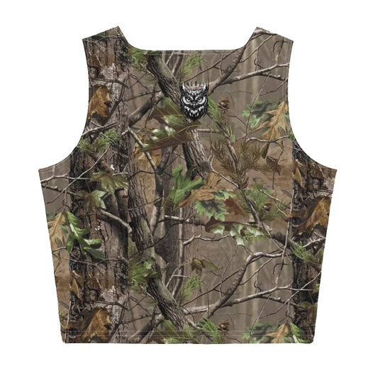 Camo Jacked Crop Top