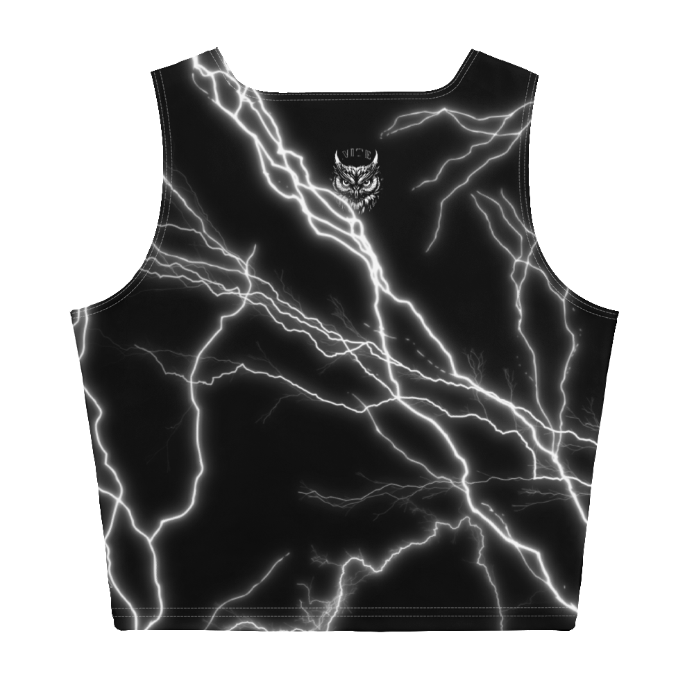 Lightning Jacked Crop Top