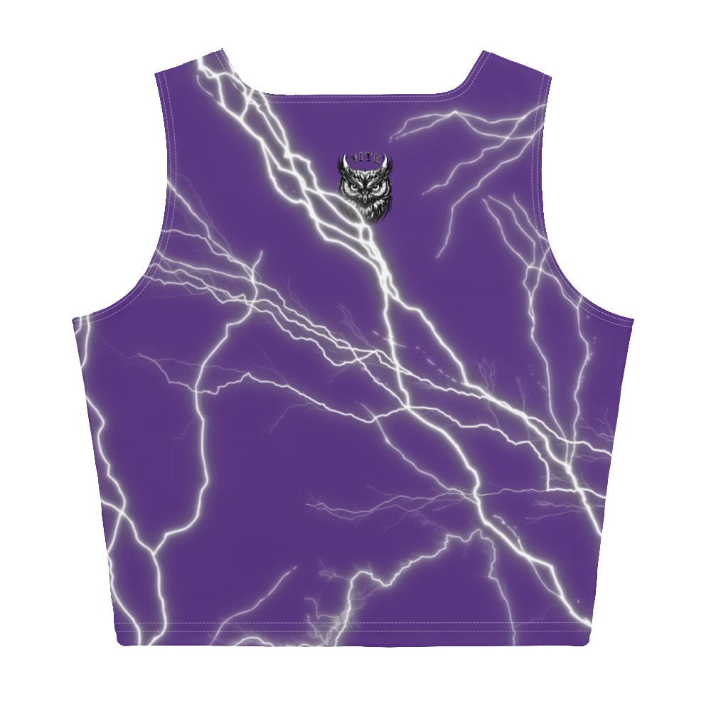 Lightning Jacked Crop Top