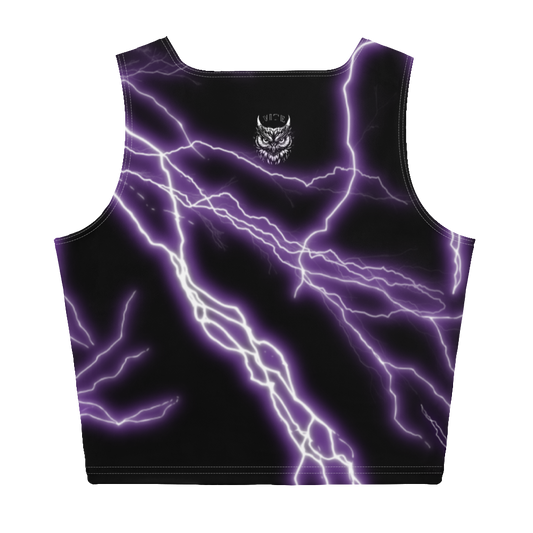 Lightning Jacked Crop Top