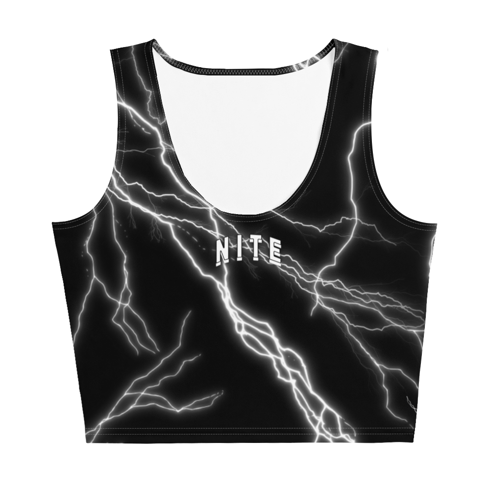 Lightning Jacked Crop Top