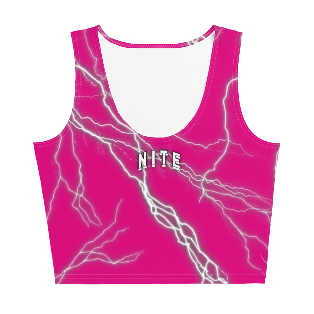 Lightning Jacked Crop Top