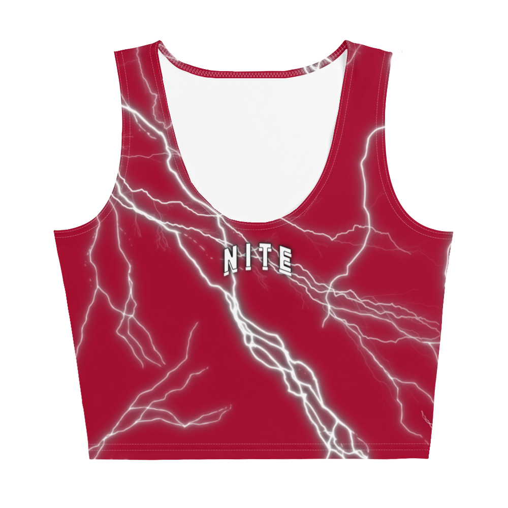 Lightning Jacked Crop Top