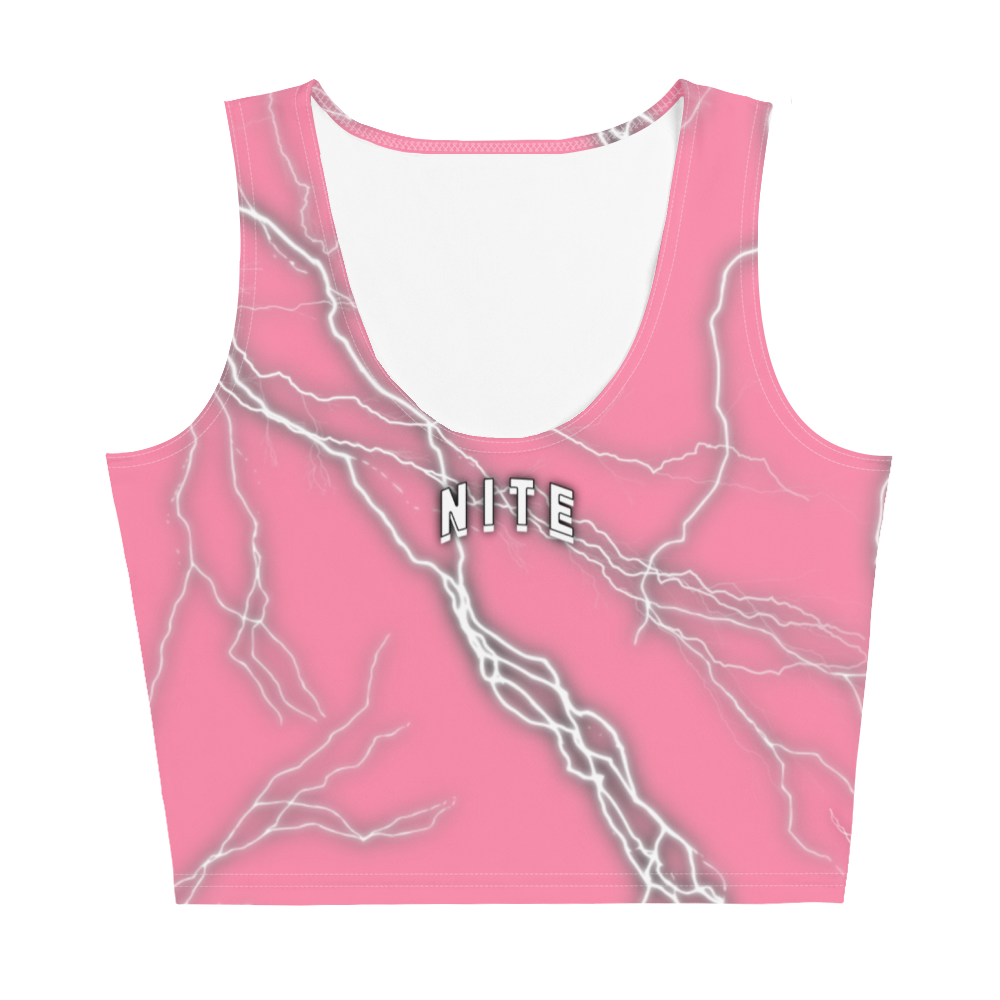 Lightning Jacked Crop Top