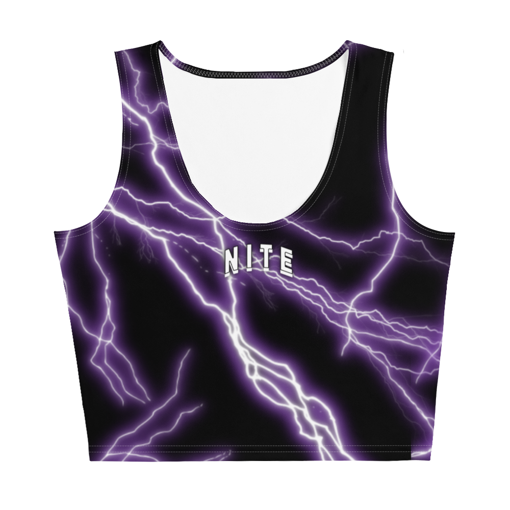 Lightning Jacked Crop Top