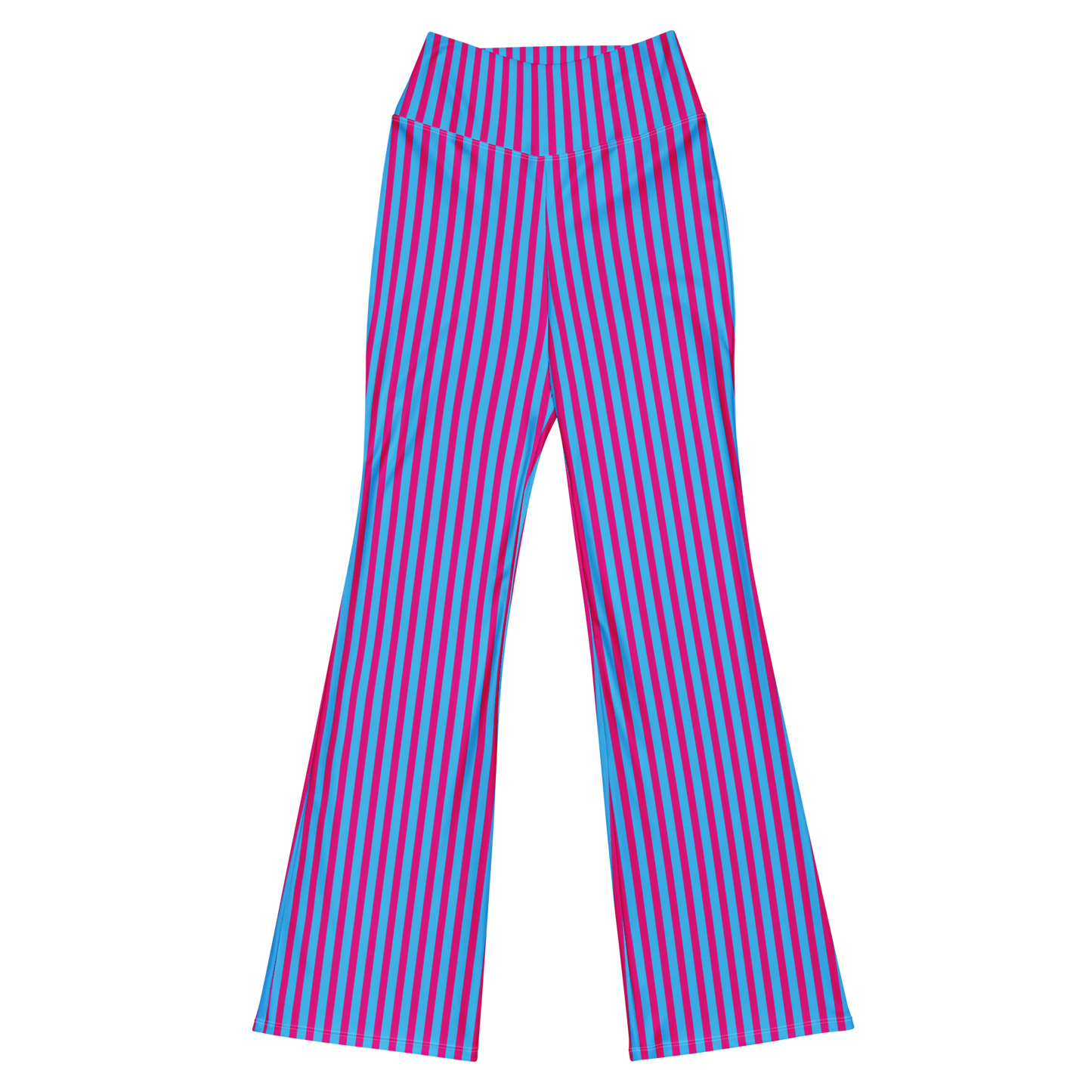 Pinstripe Flare Leggings