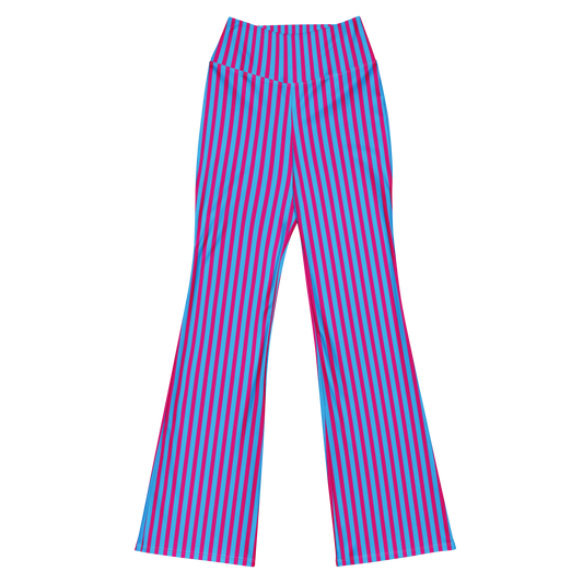 Pinstripe Flare Leggings