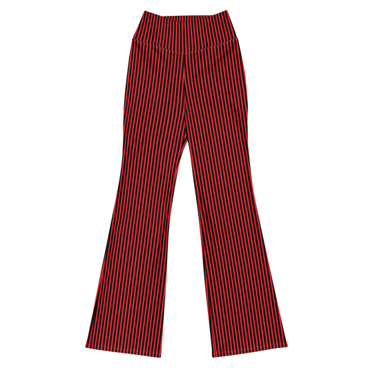 Pinstripe Flare Leggings